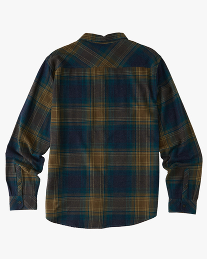 5 Coastline Flannel Shirt Blue ABYWT00198 Billabong