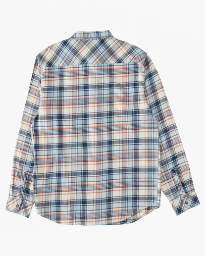 8 Coastline Flannel Shirt White ABYWT00198 Billabong