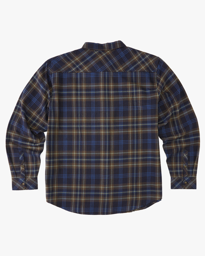 5 Coastline Flannel Shirt Blue ABYWT00198 Billabong