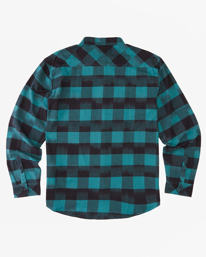 6 Coastline Flannel Shirt Blue ABYWT00198 Billabong