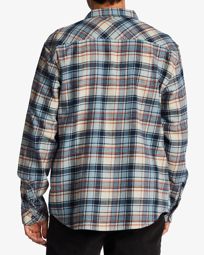 5 Coastline Flannel Shirt White ABYWT00198 Billabong
