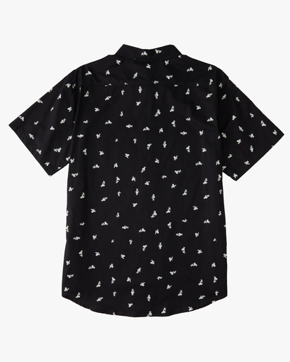 1 Sundays Mini Short Sleeve Shirt Black ABYWT00203 Billabong