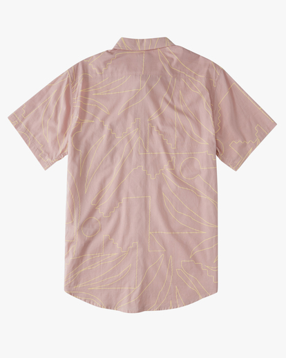 7 Sundays Floral Short Sleeve Shirt Pink ABYWT00204 Billabong