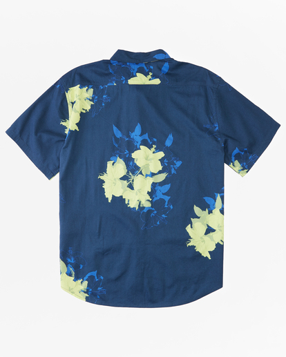 5 Sundays Floral Short Sleeve Shirt Blue ABYWT00204 Billabong