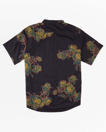 5 Sundays Floral Short Sleeve Shirt Black ABYWT00204 Billabong