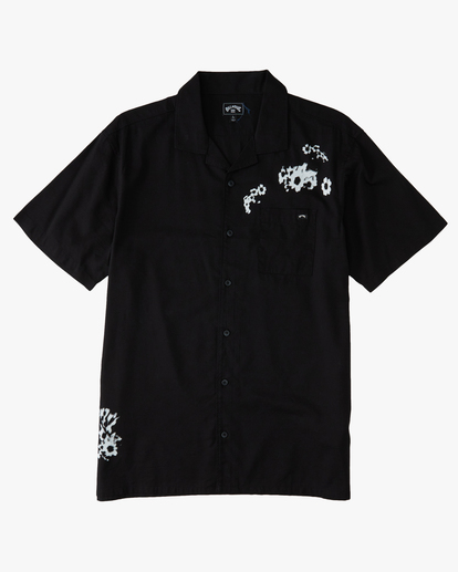 5 Sundays Vacay Short Sleeve Shirt Black ABYWT00205 Billabong