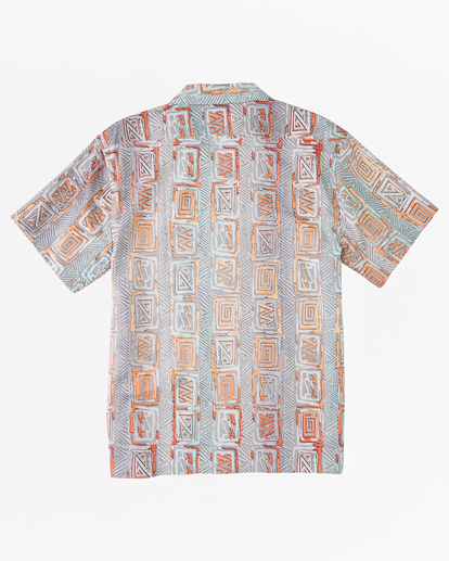 5 Sundays Vacay Short Sleeve Shirt Red ABYWT00205 Billabong