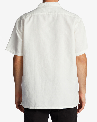 2 Keith Haring Flower Dance Hemp Short Sleeve Shirt White ABYWT00215 Billabong