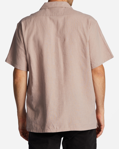 2 Hemp Vacay Short Sleeve Shirt Beige ABYWT00218 Billabong