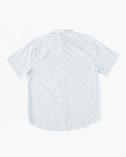 5 All Day Jacquard Short Sleeve Shirt Blue ABYWT00224 Billabong
