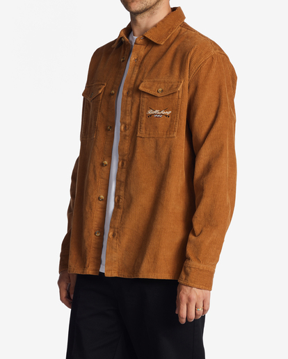 1 Bong Days Long Sleeve Shirt Brown ABYWT00227 Billabong
