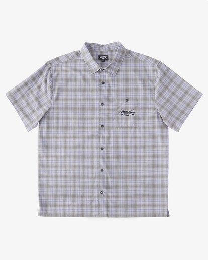 5 Daybreak - Overhemd met Korte Mouwen voor Heren Purple ABYWT00229 Billabong