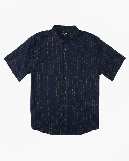 3 Sundays Mini Short Sleeve Shirt Blue ABYWT00232 Billabong