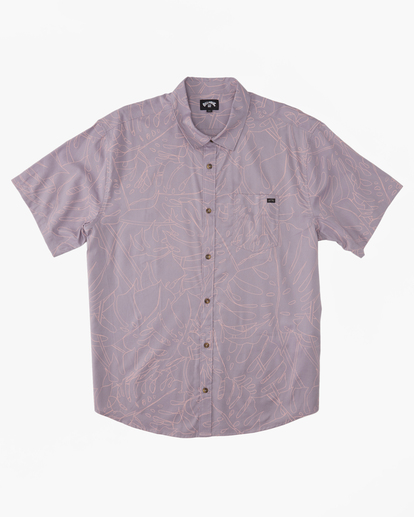 4 Sundays Short Sleeve Shirt Grey ABYWT00234 Billabong