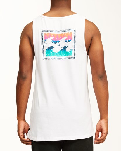 Crayon Wave Tank Top