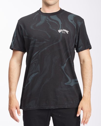 0 Marble Arch Short Sleeve T-Shirt Black ABYZT00395 Billabong