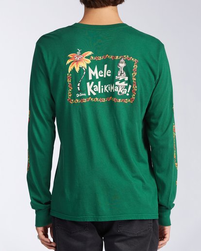 Billabong Serpientes T Shirt in Green for Men