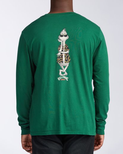 Billabong Serpientes T Shirt in Green for Men