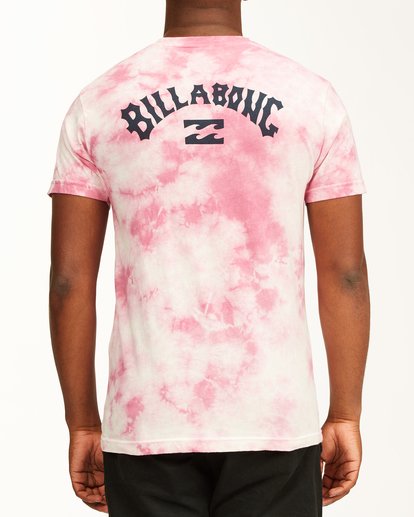 2 Tie Dye Arch Short Sleeve Tee Pink ABYZT00760 Billabong