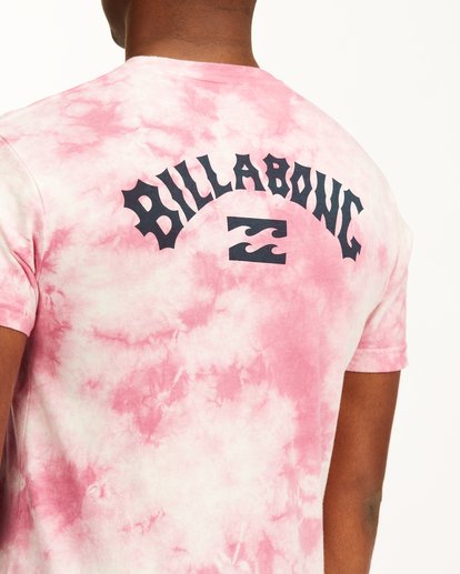 3 Tie Dye Arch Short Sleeve Tee Pink ABYZT00760 Billabong