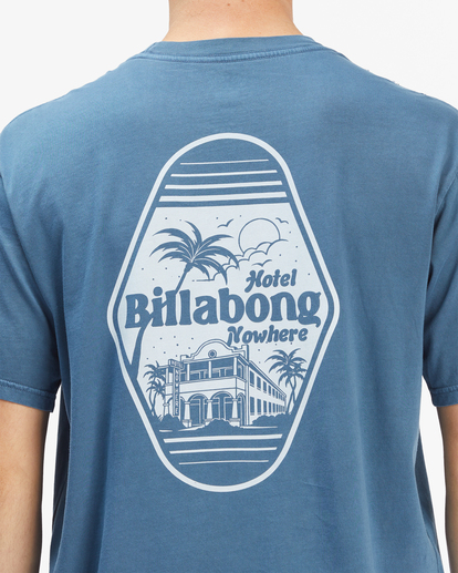 3 Golden Hour Wave Washed Short Sleeve T-Shirt Blue ABYZT00898 Billabong