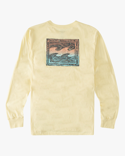 5 Crayon Wave Long Sleeve T-Shirt Multicolor ABYZT00905 Billabong