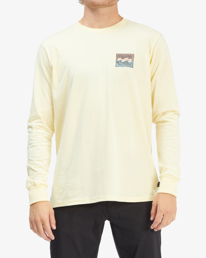 0 Crayon Wave Long Sleeve T-Shirt Multicolor ABYZT00905 Billabong