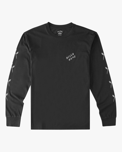 6 Peace Wave Washed Long Sleeve T-Shirt Black ABYZT00917 Billabong
