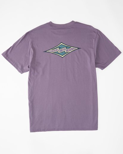 5 Crayon Wave Short Sleeve T-Shirt Pink ABYZT01061 Billabong