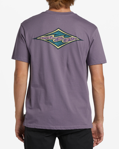 2 Crayon Wave Short Sleeve T-Shirt Pink ABYZT01061 Billabong