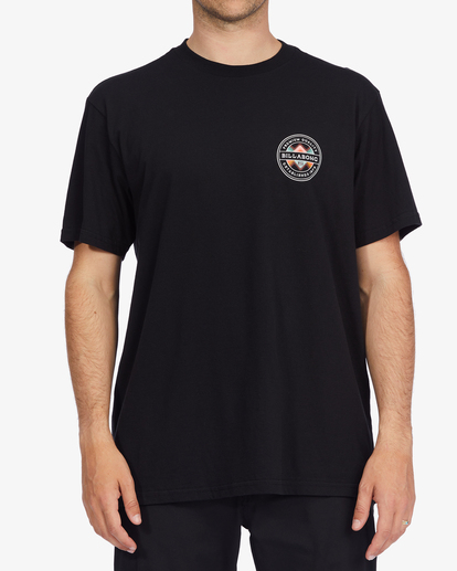 0 Rotor Fill Short Sleeve T-Shirt Black ABYZT01066 Billabong