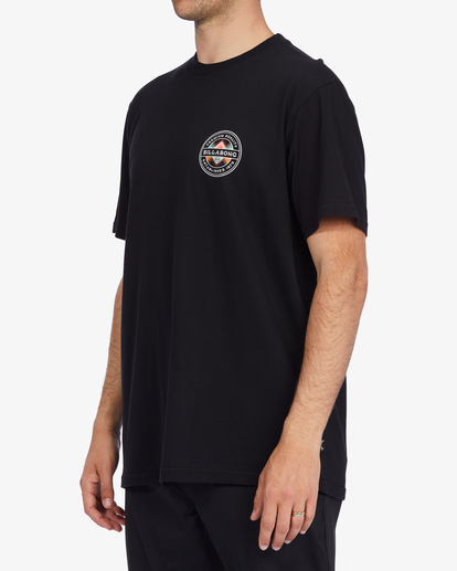 1 Rotor Fill Short Sleeve T-Shirt Black ABYZT01066 Billabong
