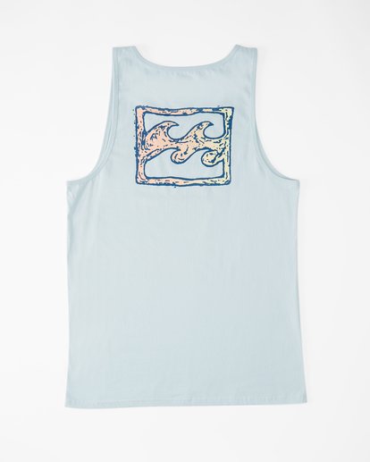 5 Crayon Wave Tank Top Blue ABYZT01096 Billabong