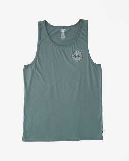4 Crayon Wave Tank Top Blue ABYZT01096 Billabong