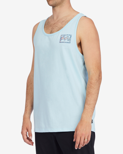 1 Crayon Wave Tank Top Blue ABYZT01096 Billabong
