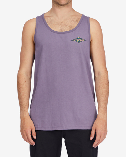 0 Crayon Wave Tank Top Pink ABYZT01096 Billabong