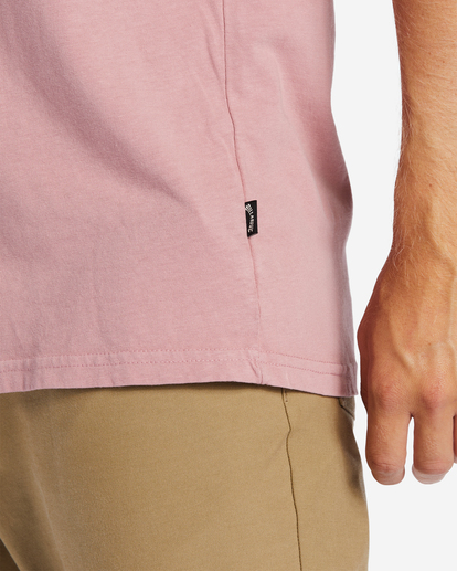 3 Wave Washed Short Sleeve T-Shirt Pink ABYZT01220 Billabong