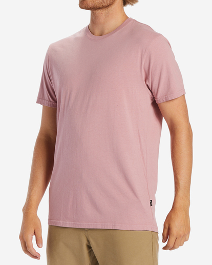 1 Wave Washed Short Sleeve T-Shirt Pink ABYZT01220 Billabong