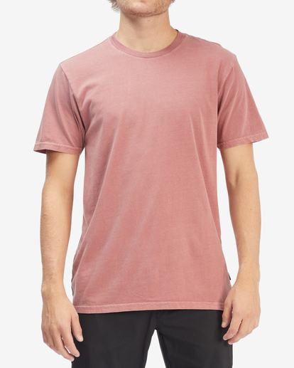 1 Wave Washed Short Sleeve T-Shirt Red ABYZT01220 Billabong