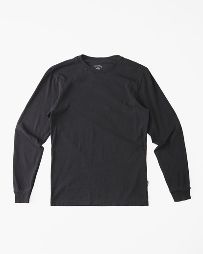 3 Wave Washed Long Sleeve T-Shirt Grey ABYZT01222 Billabong