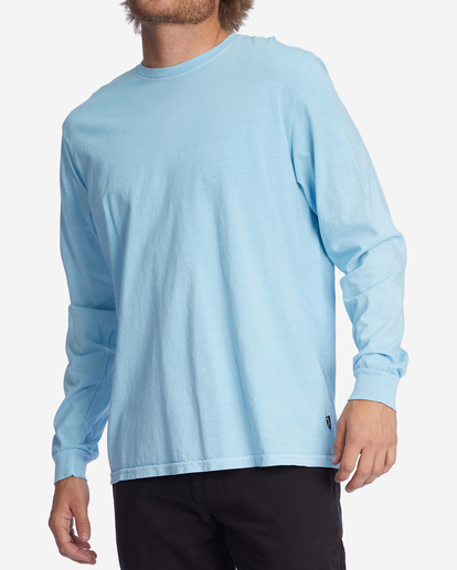1 Wave Washed Long Sleeve T-Shirt Blue ABYZT01222 Billabong