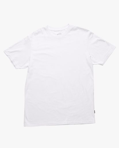 3 Essential Short Sleeve T-Shirt White ABYZT01223 Billabong