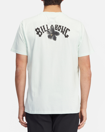 3 Kamea Arch Lazarus Short Sleeve T-Shirt Green ABYZT01247 Billabong