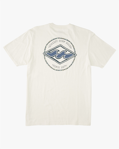 6 Rotor Diamond Short Sleeve T-Shirt White ABYZT01280 Billabong