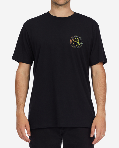 0 Rotor Diamond Short Sleeve T-Shirt Black ABYZT01280 Billabong