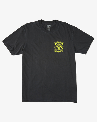 6 Providence Wave Washed Short Sleeve T-Shirt Black ABYZT01295 Billabong