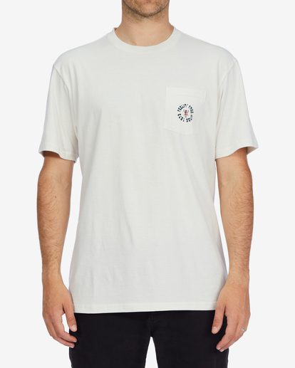 0 Brig Pocket T-Shirt White ABYZT01300 Billabong