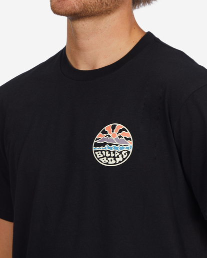5 A/Div Shine Organic Short Sleeve T-Shirt Black ABYZT01320 Billabong