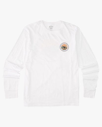 5 A/Div Rockies Organic Long Sleeve T-Shirt White ABYZT01327 Billabong