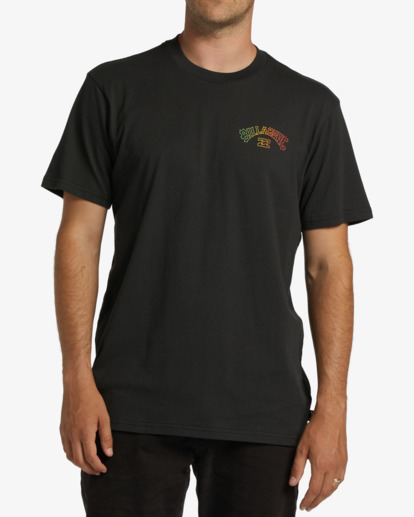 0 Arch Fill Short Sleeve T-Shirt Black ABYZT01565 Billabong